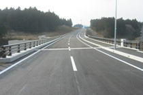 仁古田地内道路改良舗装工事