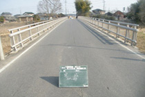 宍戸橋高欄工事