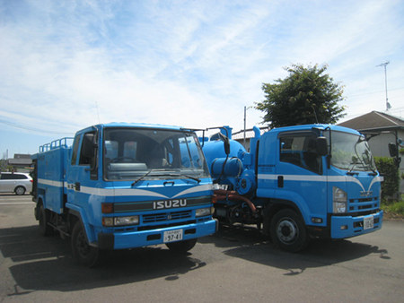 高圧洗浄車